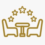 5-star common lounge
